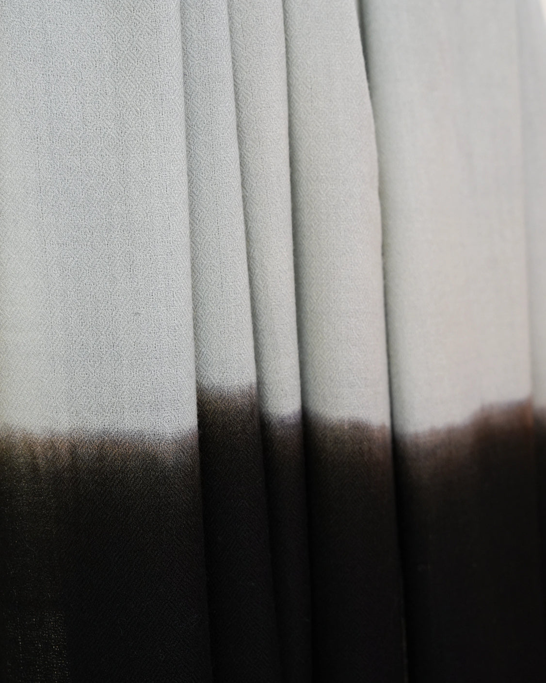 Black Ombre Pure Pashmina Scarf