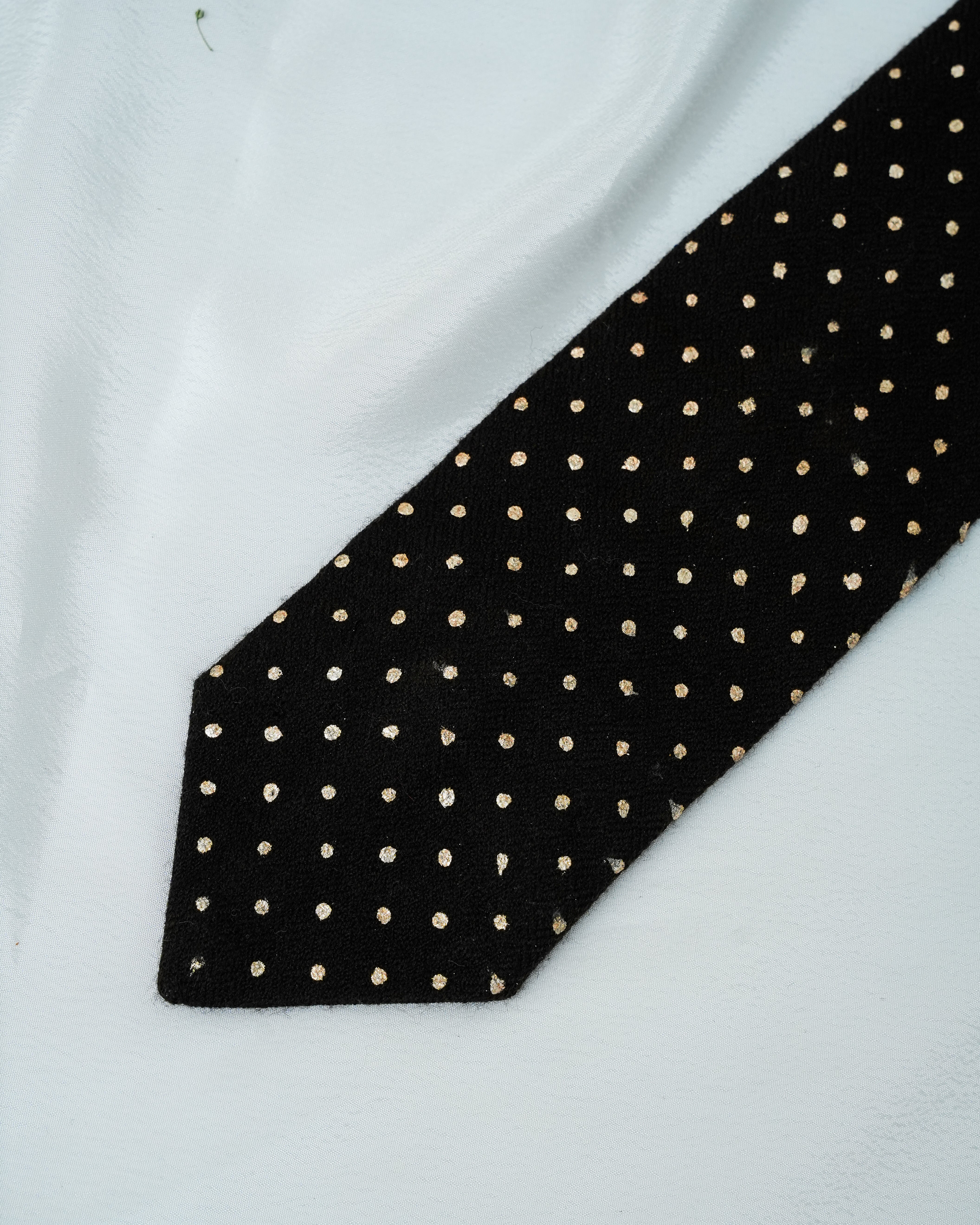Pure Pashmina Navy Blue Tie & Pocket Square