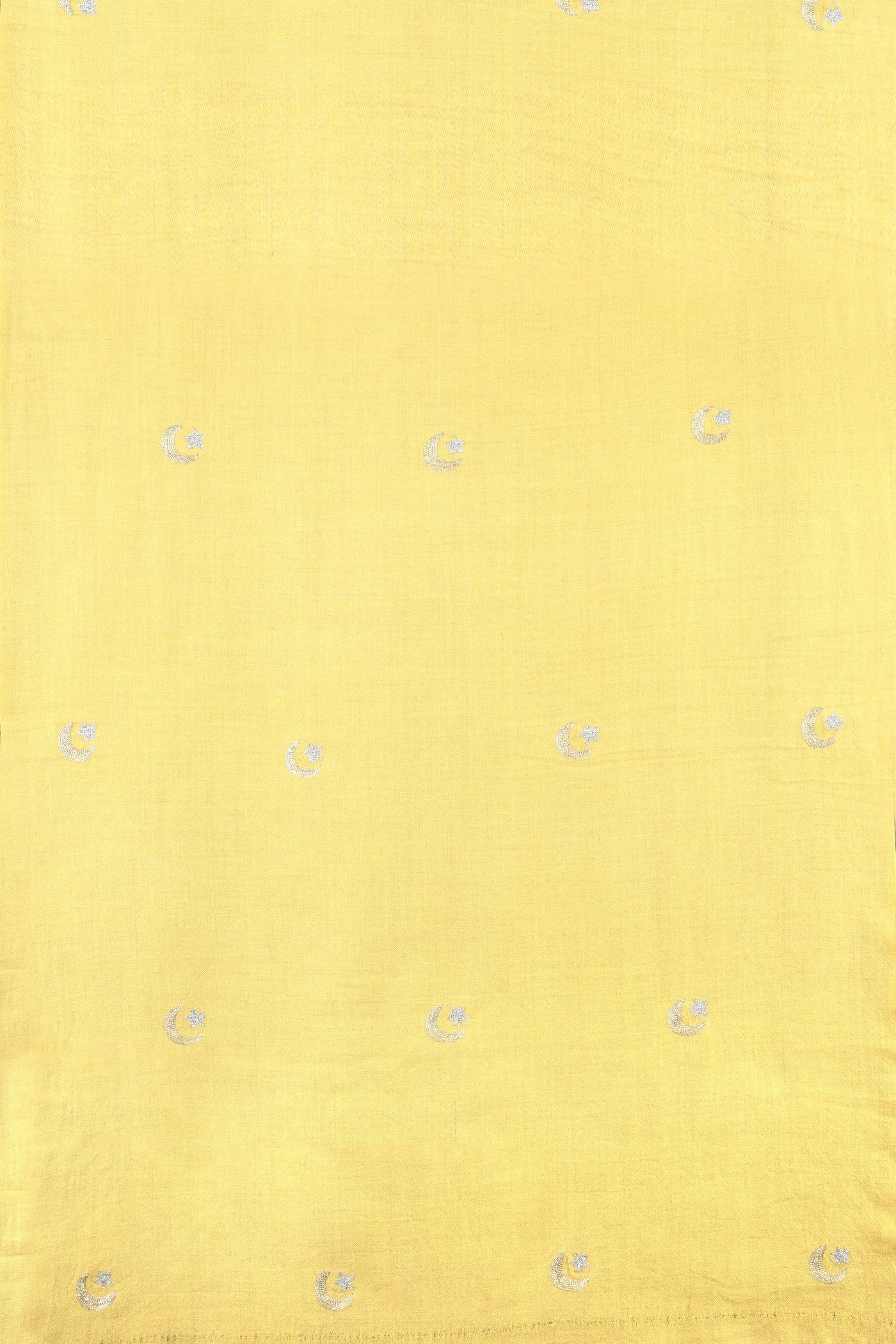 Chand Sitara in Pashmina (Yellow)
