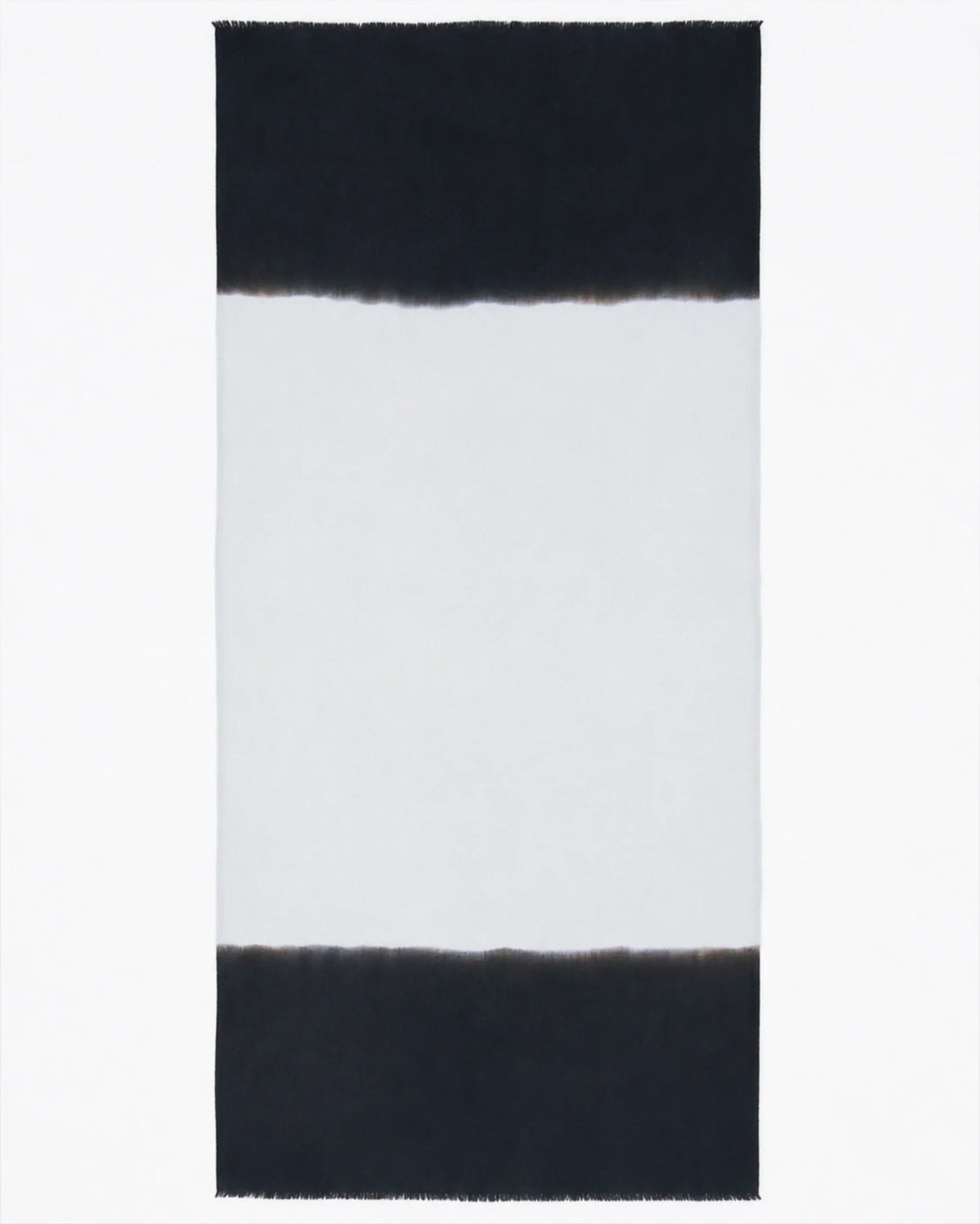 Black Ombre Pure Pashmina Scarf