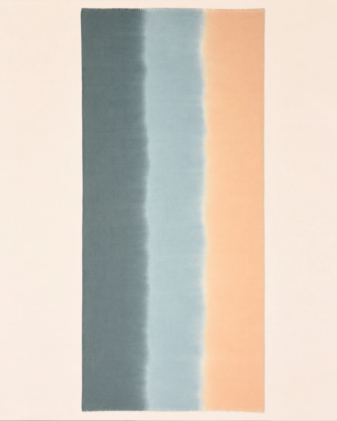 Grey Pure Pashmina Ombre Scarf