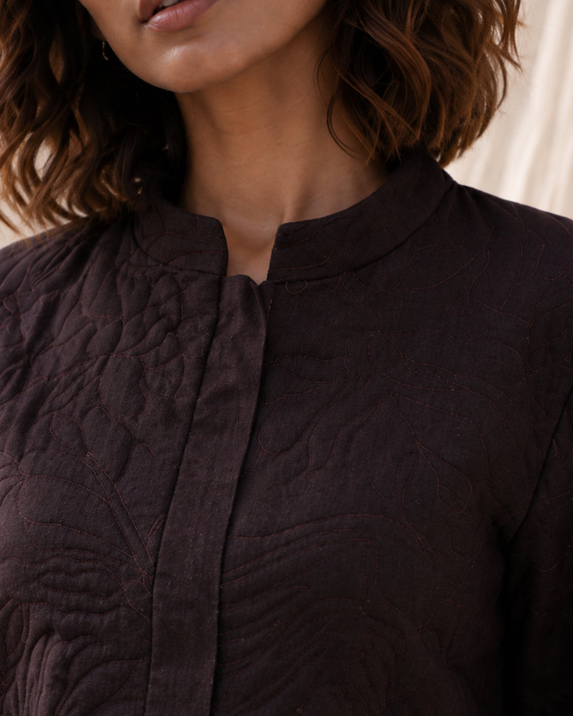 The Old Oak - Chocolate Brown Pashmina Set